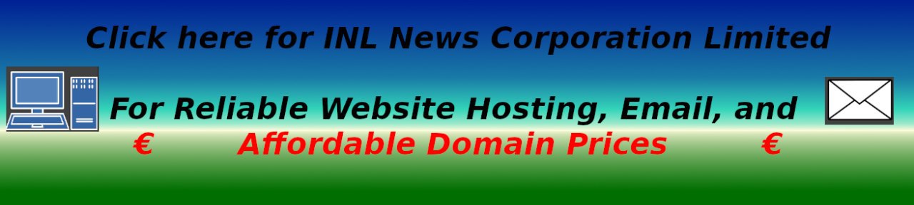 Click here for INL News Corp's most reliable, Wesite Hosting, Email and Affordable Domain Prices with Website Tonight Building Software For IT Dummies Like Mr Wijat To Be Able To Build A Website