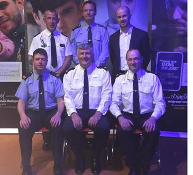 Inspector Kiernan Quinn Sergeant Adrian DurcanGarda Laim Bradley Inspector Ronan Carey AssistantCommissionerFinbarr O'Brien Superintendent Noel Cunnigham Inspector Kiernan Quinn Sergeant Adrian DurcanGarda Laim Bradley Inspector Ronan Carey AssistantCommissionerFinbarr O'Brien Superintendent Noel Cunnigham